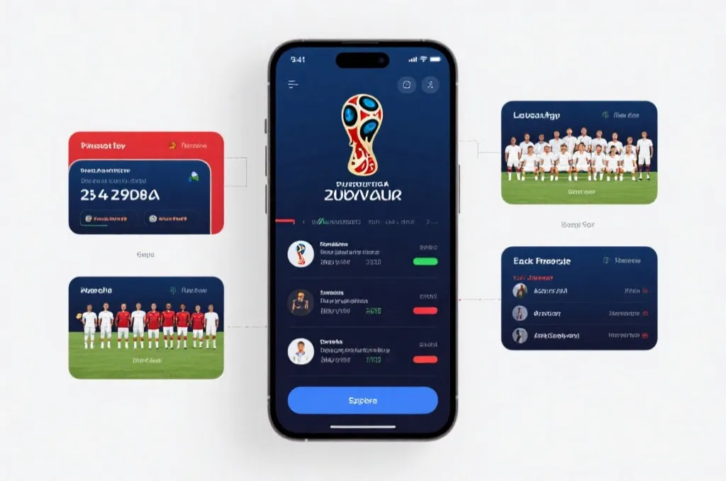 世界杯球队名单与历史阵容对比界面